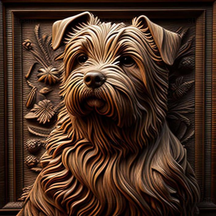 3D model Torgnac dog (STL)